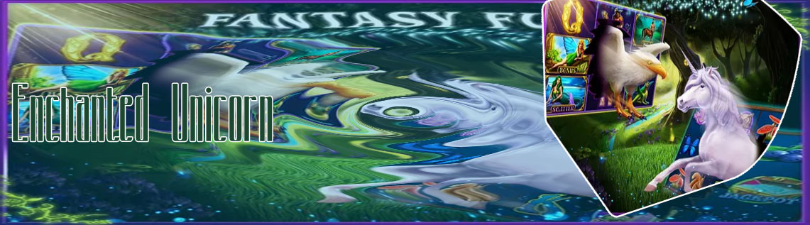 Enchanted unicorn slot machine
